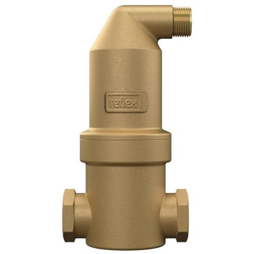 Reflex Exvoid Mikroblasenabscheider 9251030 A 1 1/4, IG 1 1/4", horizontal, 110 °C, 10 bar, Messing