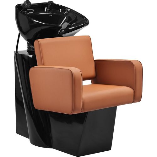 Friseur-Waschbox Siena - braun