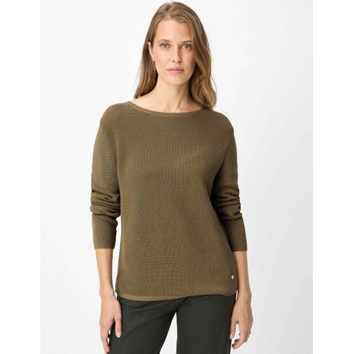 Brax Damen Strickpullover Style LESLEY faded khaki Grün Khaki, grün - khaki, Gr. 46 Image