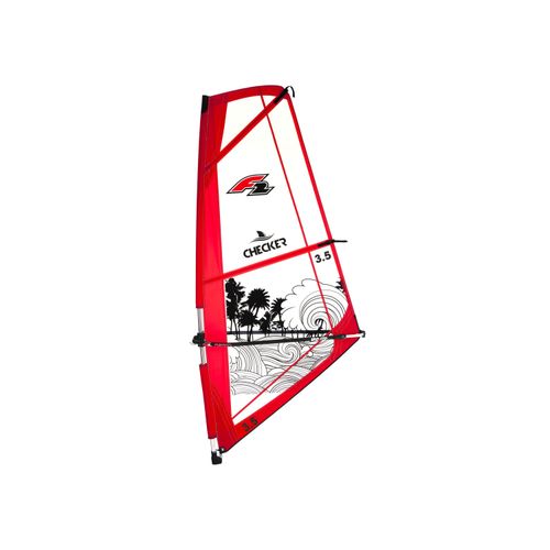 F2 Surfsegel Checker Rigg Komplettset Image
