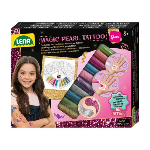 LENA Magic Pearl Tattoo, Faltschachtel