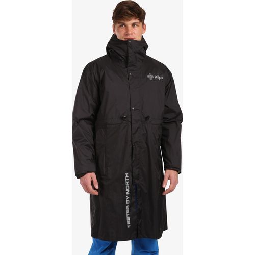 Ski-Regenmantel Kilpi TEAM RAINCOAT-U, SCHWARZ, Größe XS