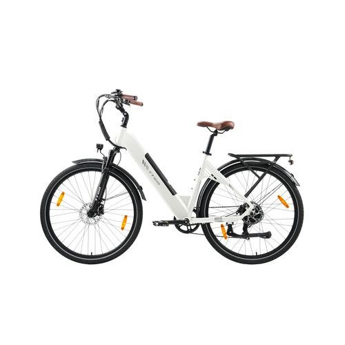 28 Zoll 20Ah E Bike City Elektrofahrrad mit tiefem Einsteig Pedelec Motor Reichweite bis 120km E-City Bike E-Hollandräder 3A-Schnelllade Herren Damen