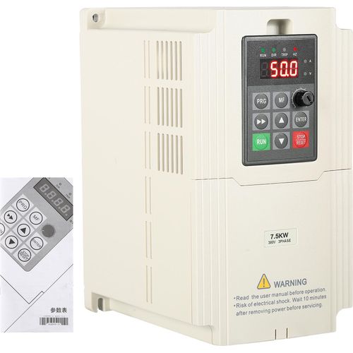 380V 7,5KW Frequenzumrichter, 3-Phasen VFD Inverter, Drehzahlregler, Motorsteuerung, Frequenzwandler