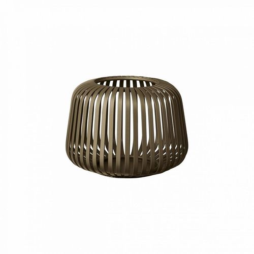 Blomus Laterne Lito , Graubraun , Metall , bauchig , 10 cm , Dekoration, Windlichter & Laternen, Laternen