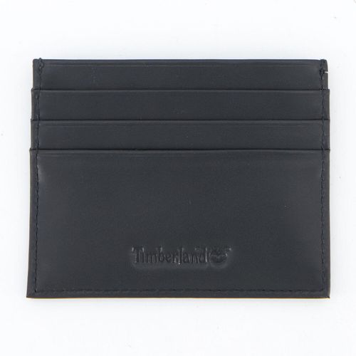 Schwarzes Kartenetui aus Leder