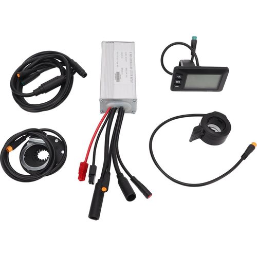 Elektrofahrradmotor Controller 22A Fahrradmodifikations -Kit mit GD01 -Panel für 500W -Getriebe