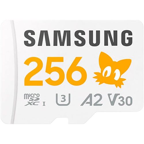SAMSUNG Speicherkarte "SONIC microSD + SD Adapter", weiß, 256 GB, Speicherkarten