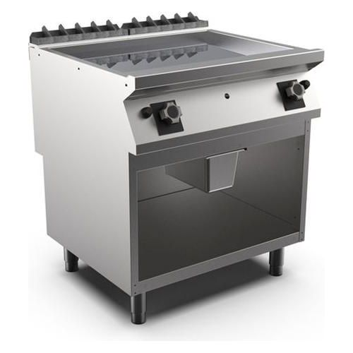 Mareno M1-900 Gasgrillplatte mit glatter Chromplatte, 80cm