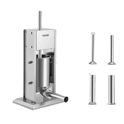 Wurstfüller, manuelle Bedienung, mehrere Füllrohre, 3L