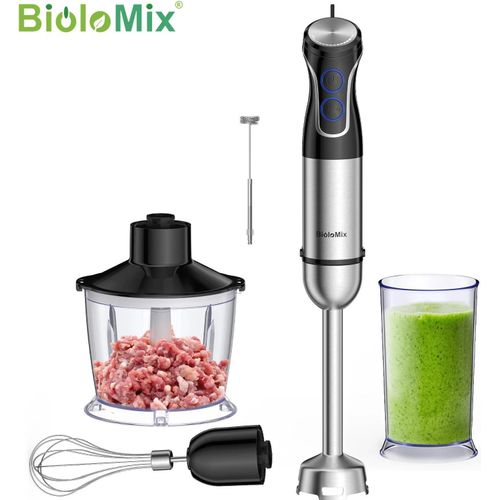 Stabmixer, 1500W Leistung, multifunktional mit Zerkleinerer, HB-3315, EU-Stecker