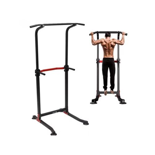Multifunktionale Pull-Up Bar & Dip Station für Klimmzüge Dips Ganzkörpertraining