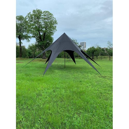 Stertent 14 m – Veranstaltungszelt – einfacher Aufbau für unerfahrene Personen. Farbe: Schwarz
