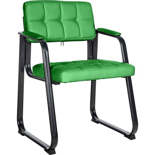 Exklusiver Komfortstuhl – s Kunstleder – Wartungsfreundlicher Sitz | Farbe: Grün