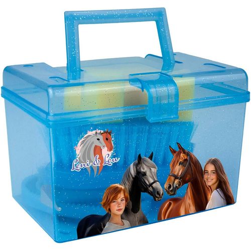 Steckenpferd LENA "Putzbox mit Zubehör, Hobby Horsing", bunt, Steckenpferde, Kinder