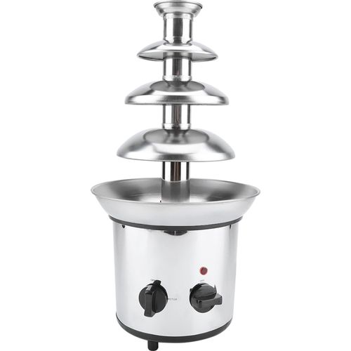 4 Etagen elektrische Schokoladenschmelzmaschine Fondue-Macher-Brunnen