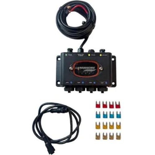 Garmin | DMX-Verteiler-Hub i-Connect 010-04359-00 - Schwarz - Einfache Installation - Zentrale Steuerung