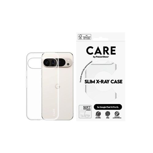 CARE by PanzerGlass Fashionable Case Transparent X-Ray Soft Basic Google Pixel 10 Pro XL