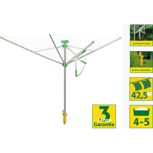 Juwel Wäschespinne Novaplus 500 Easy (Wäscheschirm, 2,95 m, Automatik Spanner)