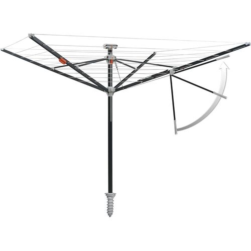 Juwel Wäschespinne Futura Elegant XXL LIFT, Hähenverstellung, 5-6 Wäscheladungen