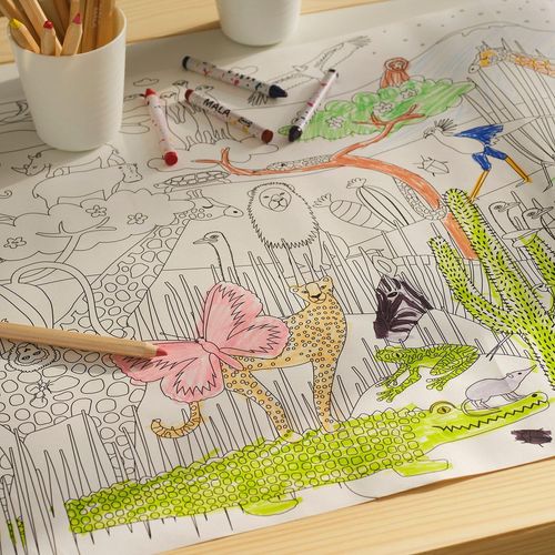 SANDLÖPARE Malpapierrolle