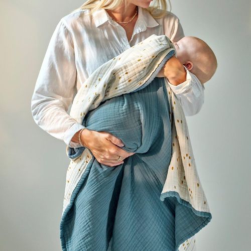 GULDVÄVARE Babydecke