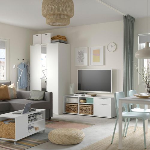 VIHALS Schrank-/Bankkombination