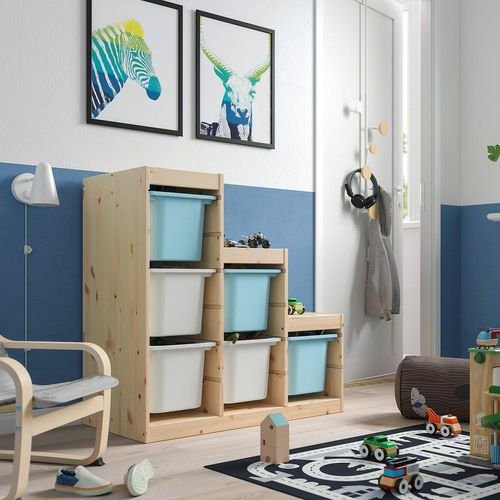 TROFAST Aufbewahrung mit Boxen