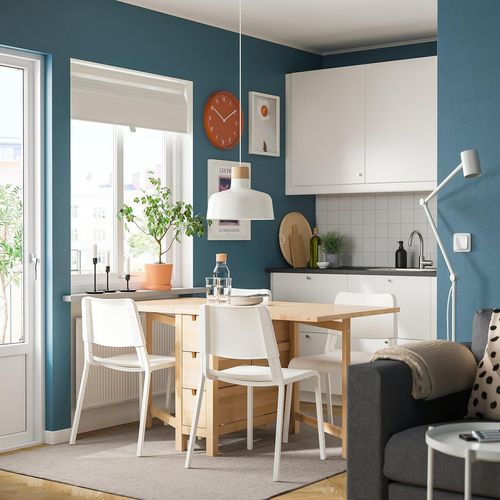 NORDEN / TEODORES Tisch und 4 Stühle