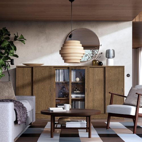 TONSTAD Aufbewahrung mit Schiebetüren