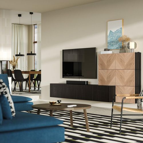 BESTÅ Mediaaufbewahrungskombination