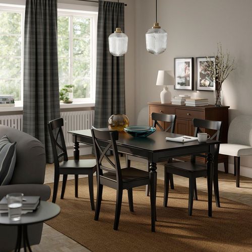 ROSENTORP / ROSENTORP Tisch und 4 Stühle