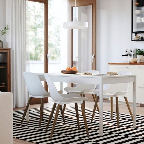 TONSTAD / GRÖNSTA Tisch und 4 Stühle