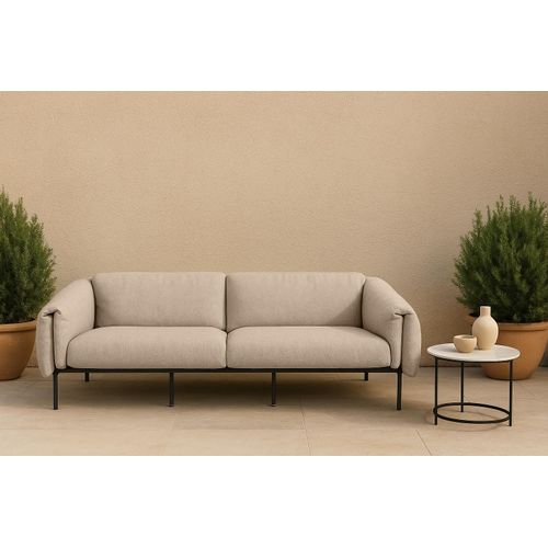Home affaire 3-Sitzer »Lumi« Outdoor Gartensofa, wetterfeste Materialien, Breite 228 cm