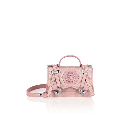 Handtasche PHILIPP PLEIN "Hexagon", Damen, 62, nudepink, Taschen Handtasche
