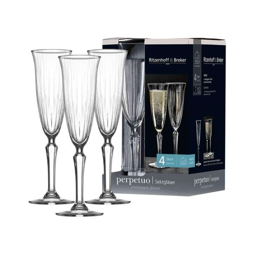 Ritzenhoff & Breker Sektgläser Perpetuo 190 ml 4er Set