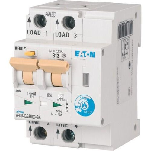 Eaton AFDD BRANDSCHUTZSCHALTER 2.P (AFDD-13/2/B/003-G/A)