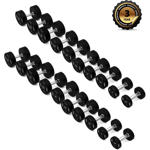 HPC SET POLYURETHANHANTELN 2 x 2,5 - 25 KG CPU (275 KG) HMS