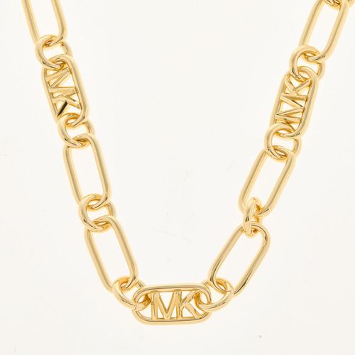 Vergoldete klobige Halskette aus Edelstahl Image