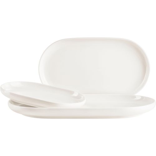 Servierplatte MÄSER "Taya", weiß, Porzellan, Servierplatten, Servierplatte