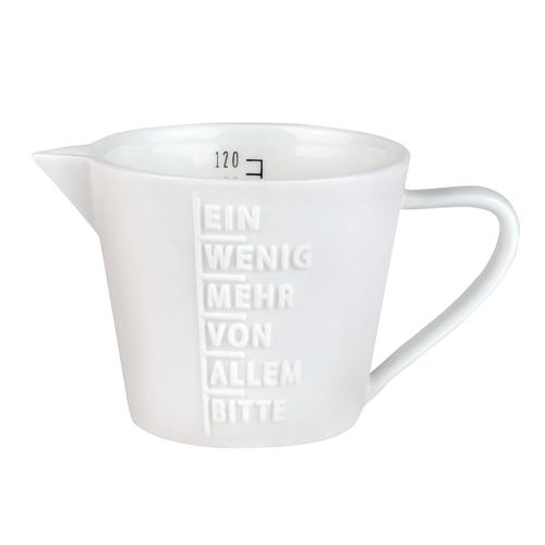 Messbecher EIN WENIG MEHR...