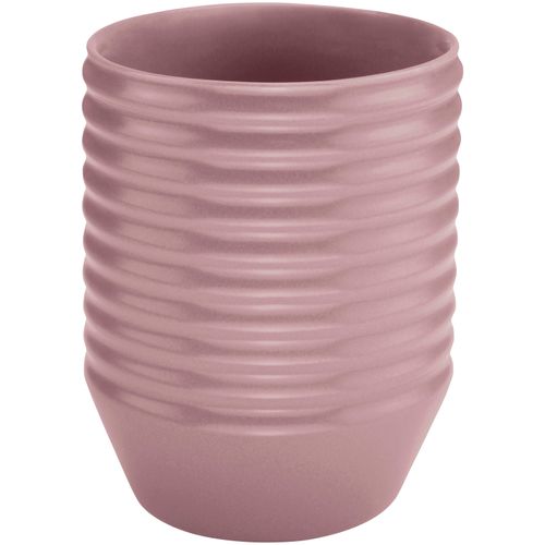 Zahnputzbecher KLEINE WOLKE "Gola", rot (rouge), B:7,7cm H:10,2cm L:7,7cm, Steinzeug, Zahnputzbecher