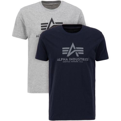 Rundhalsshirt ALPHA INDUSTRIES 