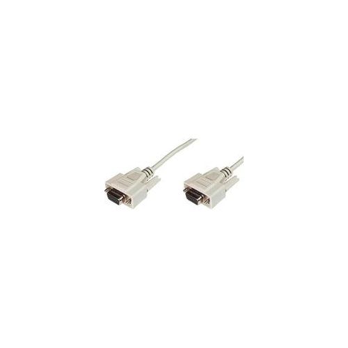 RS 232 Adapter beige, DSUB9 Buchse auf RJ45 Buchse