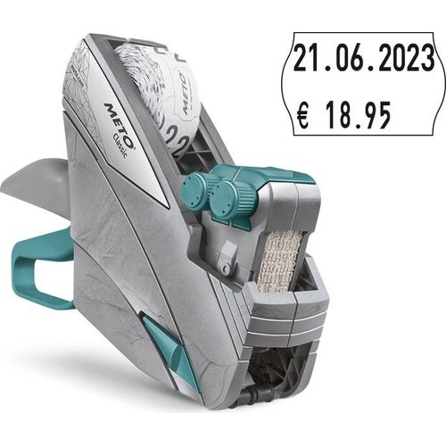 METO Preisauszeichner Classic M 2026 2-zeilig 20-stellig