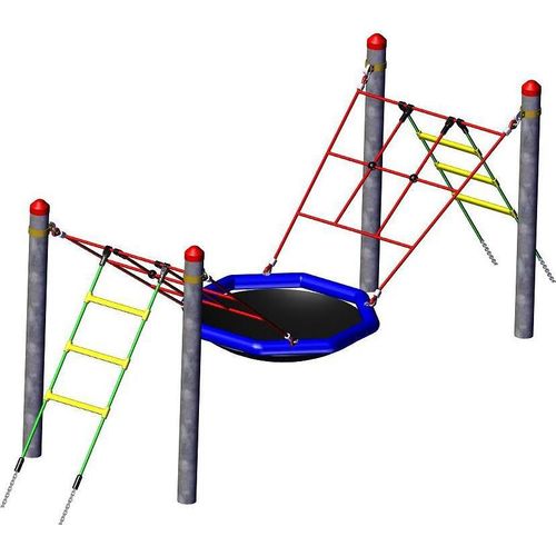 Huck Seilspielgeräte Abenteuer-Wabennest