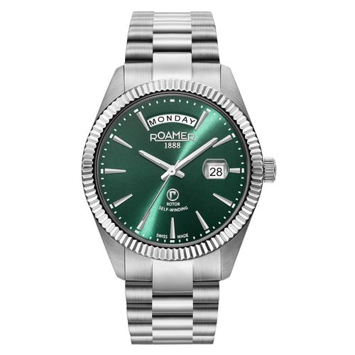 Roamer Herrenuhr Primeline Daydate Automatik 981662 41 75 90