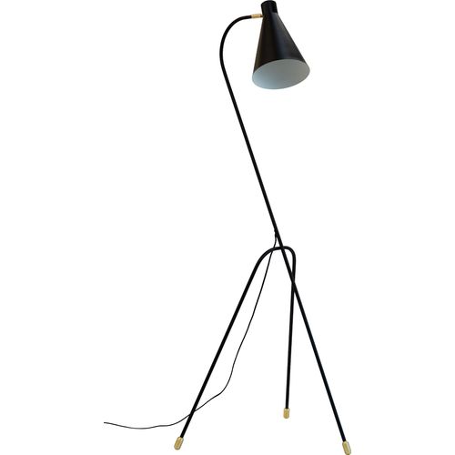 Stehlampe Stehleuchte Standleuchte standlampe Bodenlampe Leseleuchte Innenbeleuchtung Metall Miles schwarz