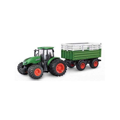 Amewi RC Tractor with Livestock Trailer 1:24 RTR Green