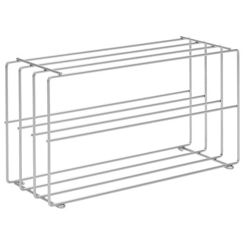 Livetastic Schuhregal Stabilo Schuhregal, Silber, Chrom, Metall, 73x40x28.5 cm, Garderobe, Schuhaufbewahrung, Schuhregale